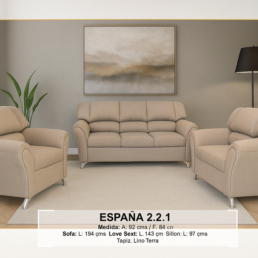 SALA ESPAÑA 2-2-1 LINO/ SUDE IBARRA