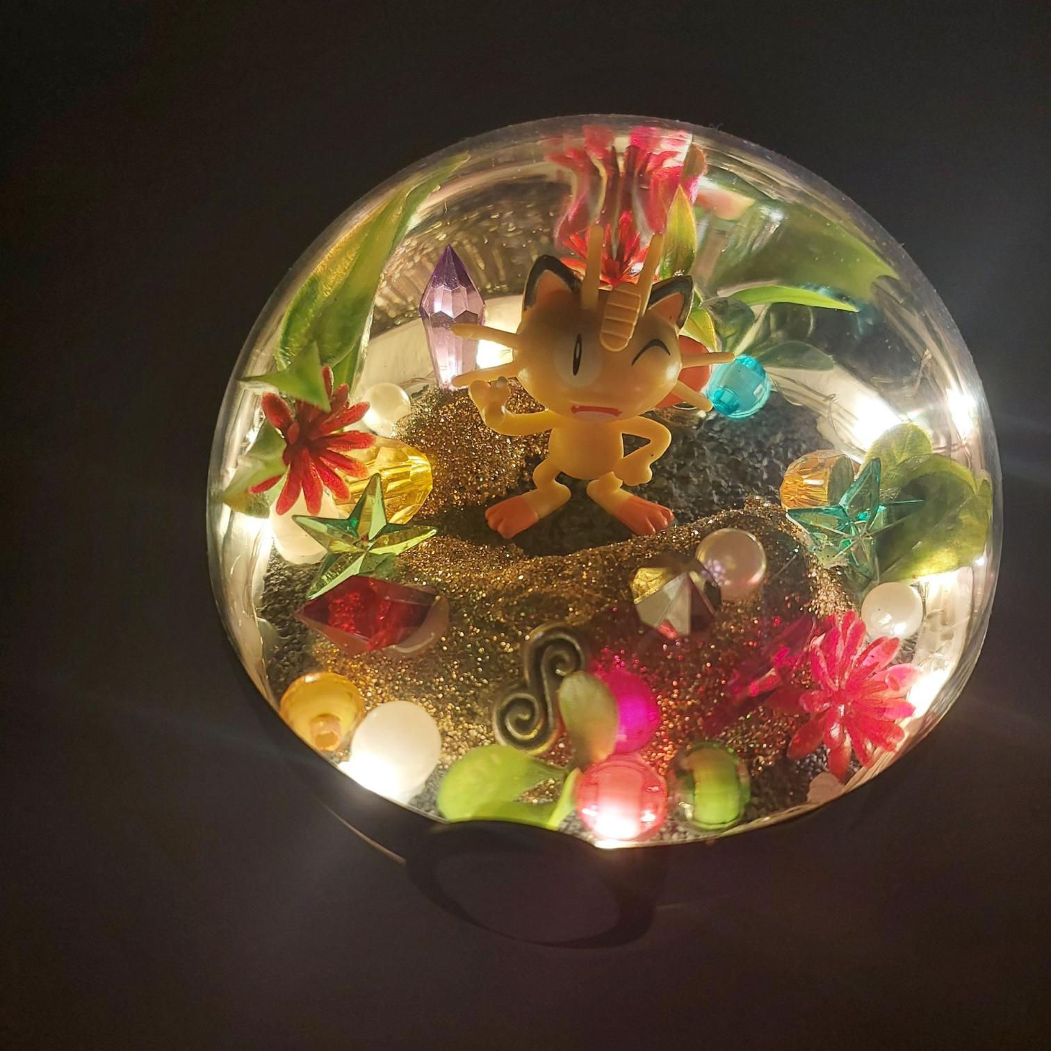 Meowth habitat ball 10cm