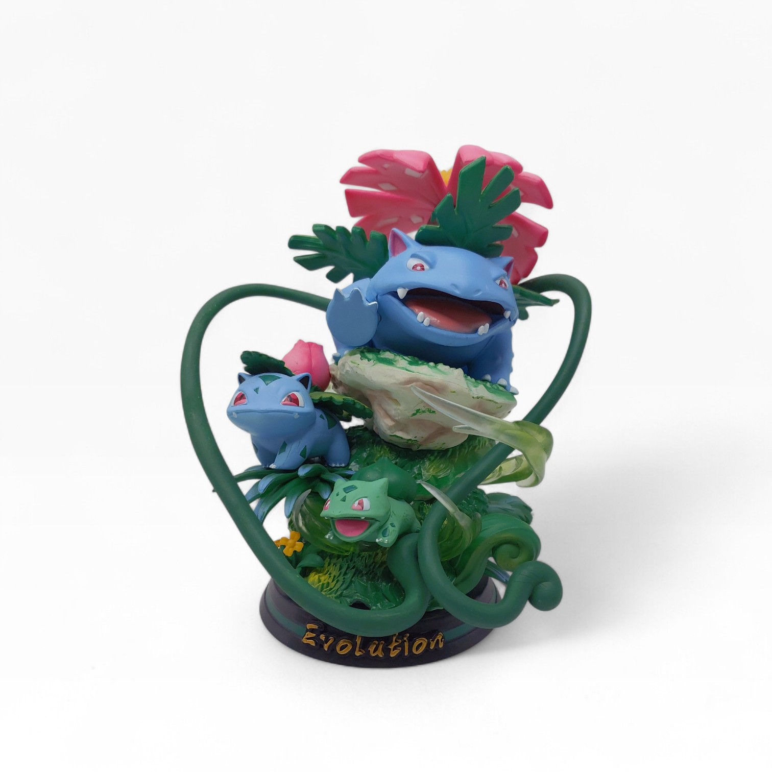 Bulbasaur evolution line figurine 25cm