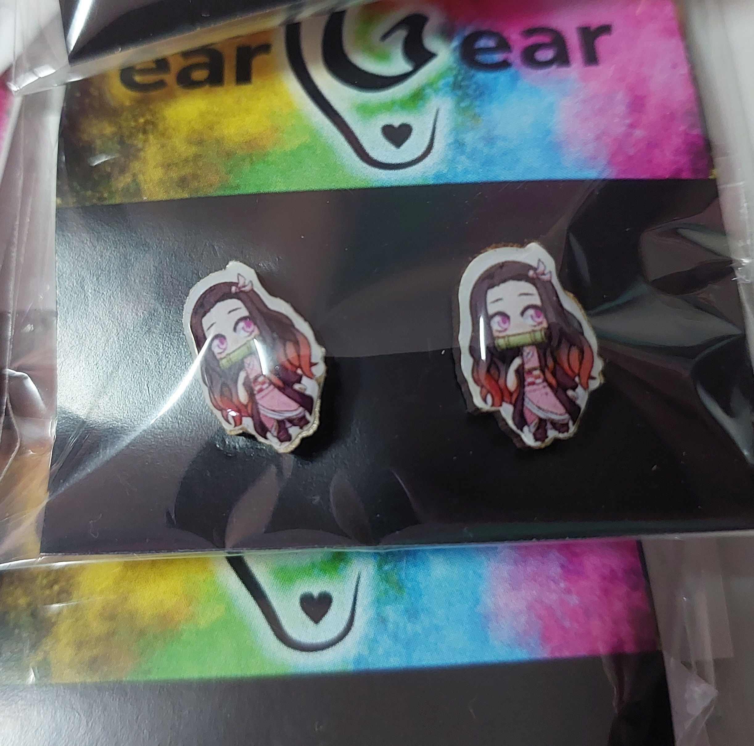 Nezuko Demon Slayer Earrings