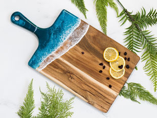 Lynn & Liana Designs: Transforming Resin and Hardwoods into Functional Art