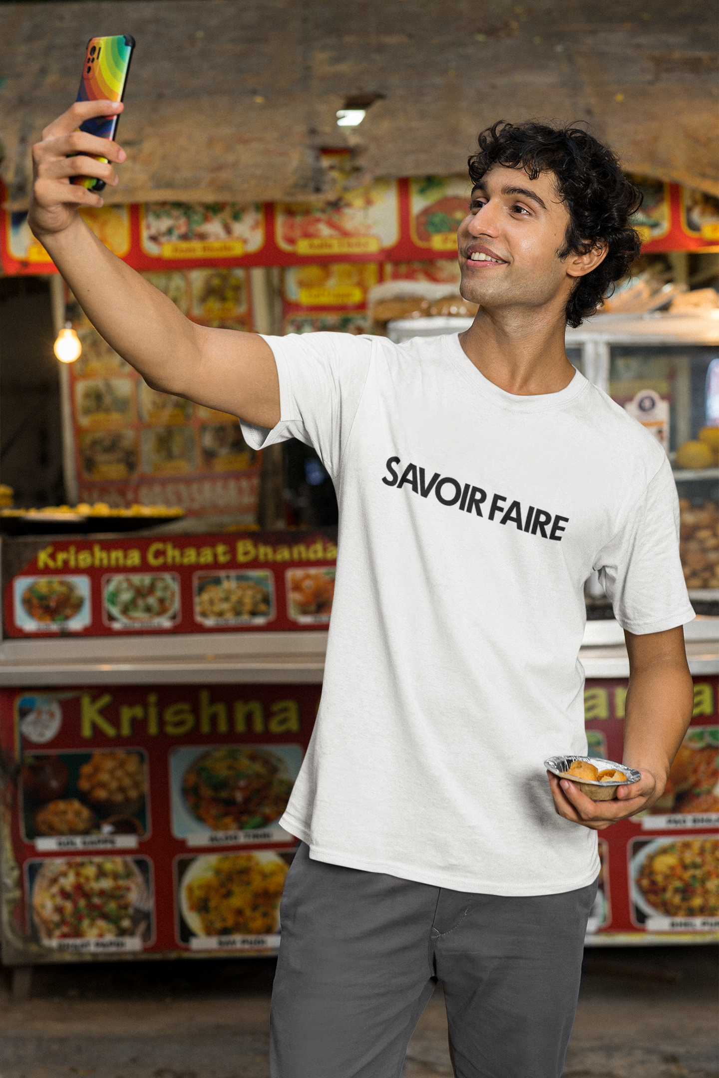 Savoir Faire Black Logo T-Shirt