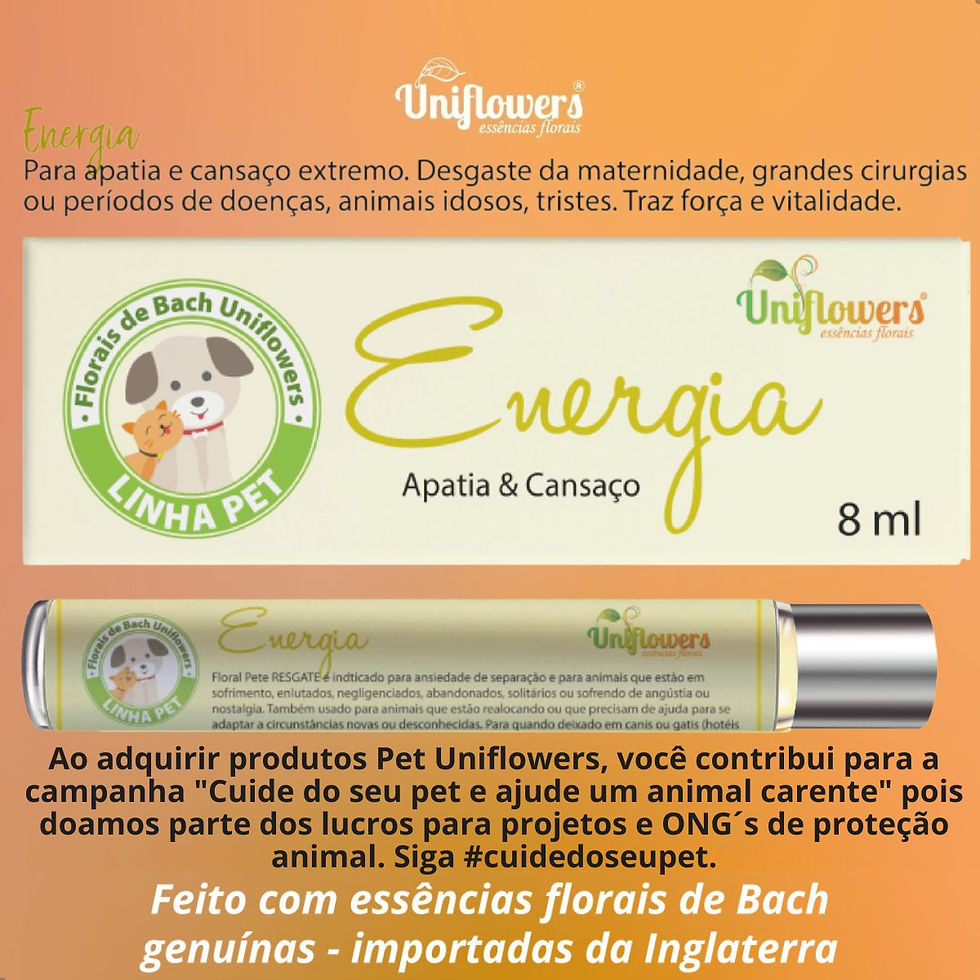 Miniatura: Floral de Bach Pet Energia Roll-on