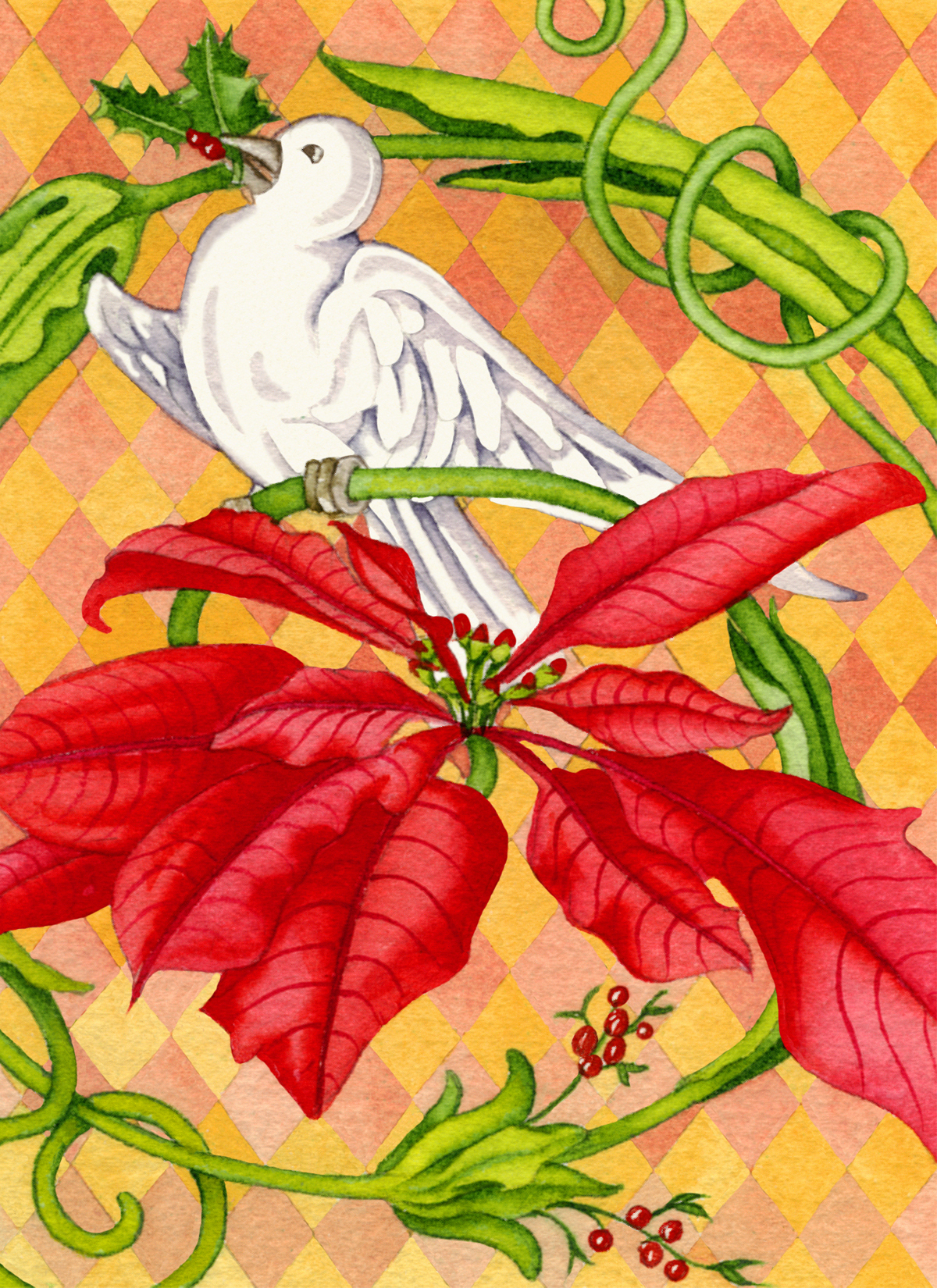 Christmas Dove #9
