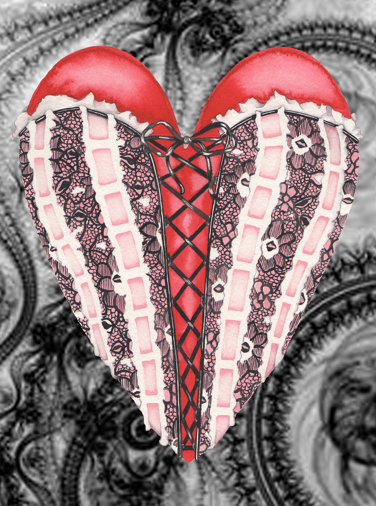 Corsetted Heart #150