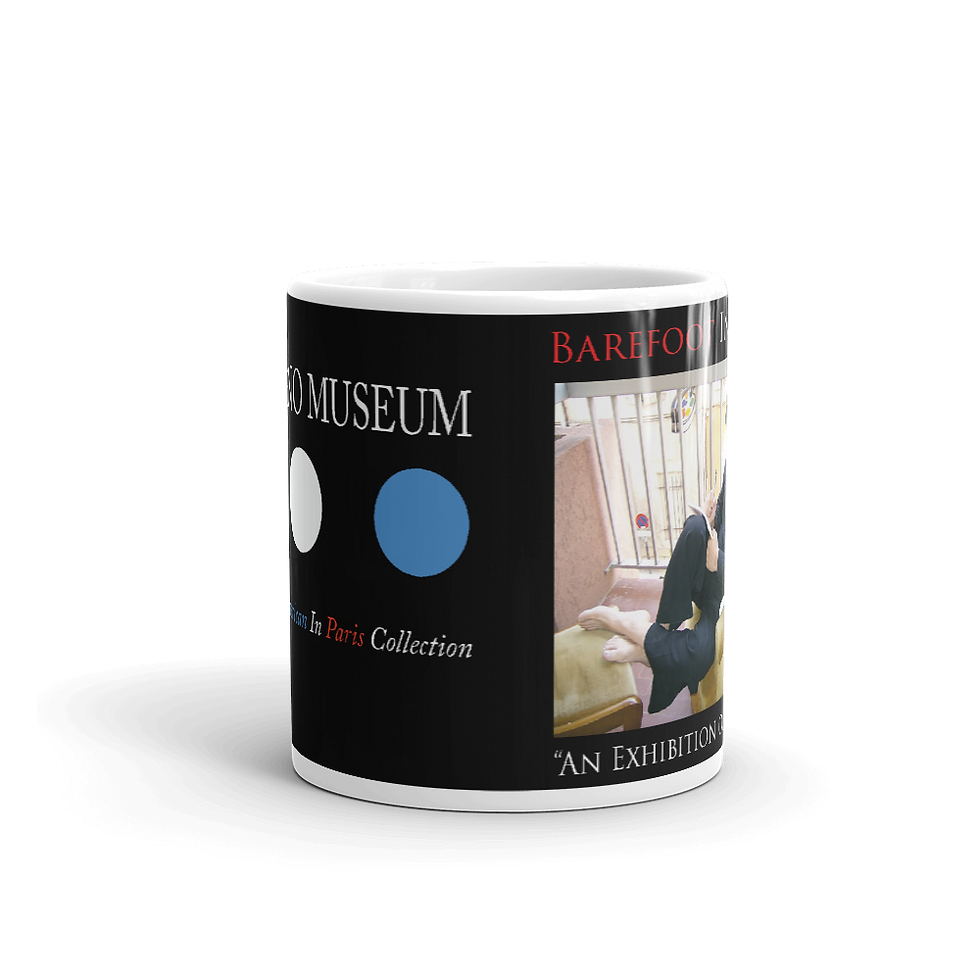 Thumbnail: "Barefoot In France" Exhibition Mug from ZERMENO MUSEUM