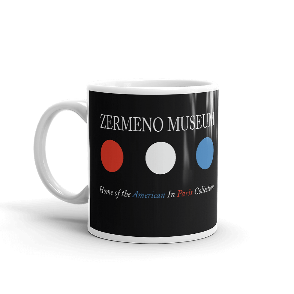 Thumbnail: "Barefoot In France" Exhibition Mug from ZERMENO MUSEUM