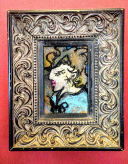 French Girl in Pastel