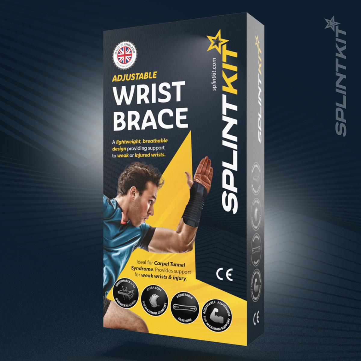 Wrist Brace, Splint for Wrists & Hand Supports Splint Kit