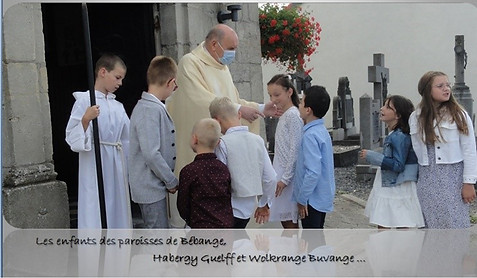 Wolkrange : 1ère communion du 12 septembre 2021