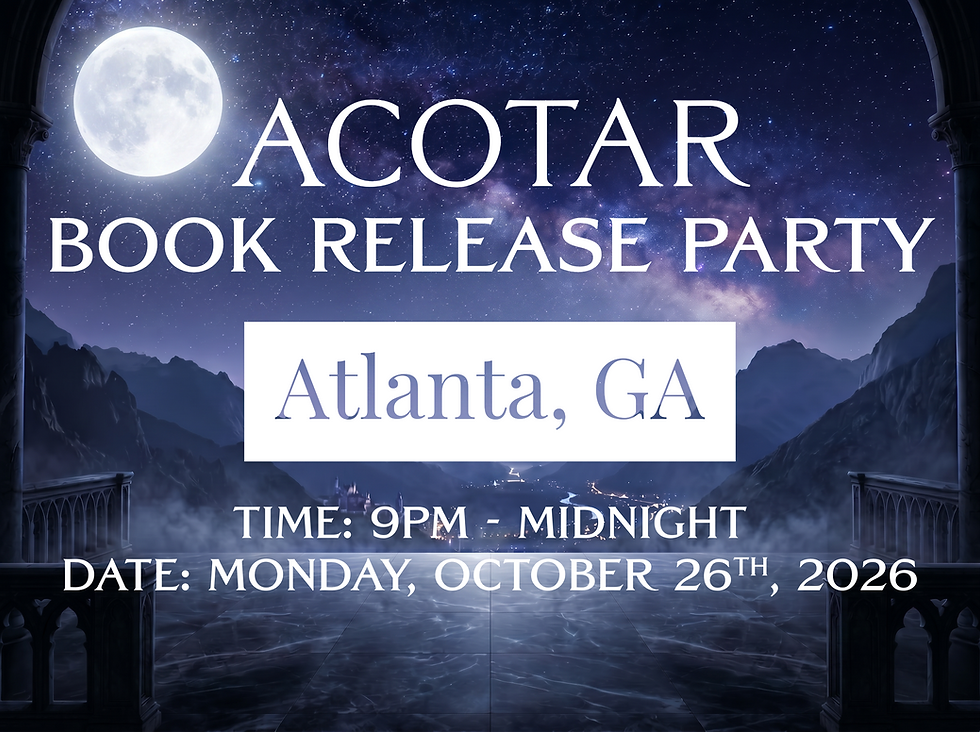 ACOTAR 6 Midnight Release Party