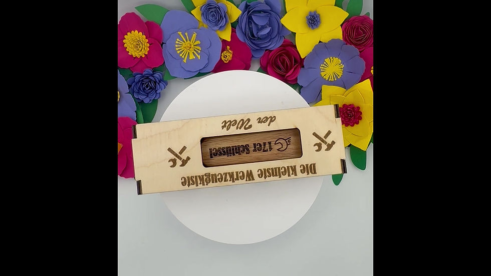 Miniaturbild: kleine "Werkzeugkiste" mit Kapselheber