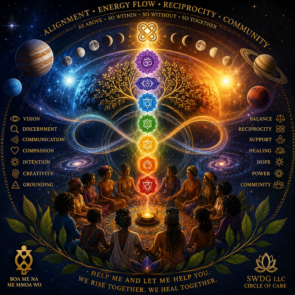 SpiritWork Development Group Solar and Chakra Alignment