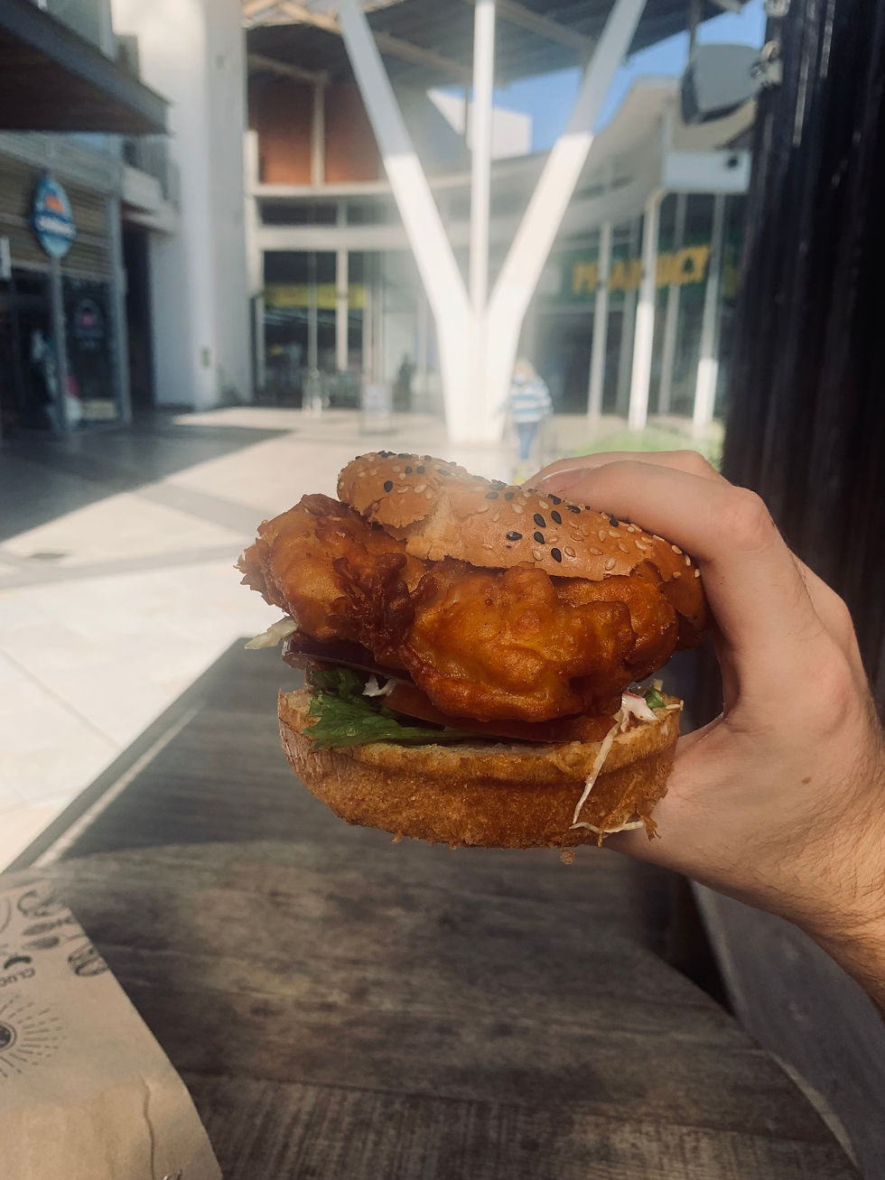 Chicken burger