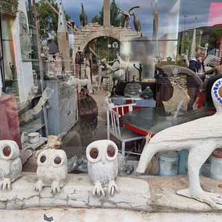 Owl stones in the karoo 