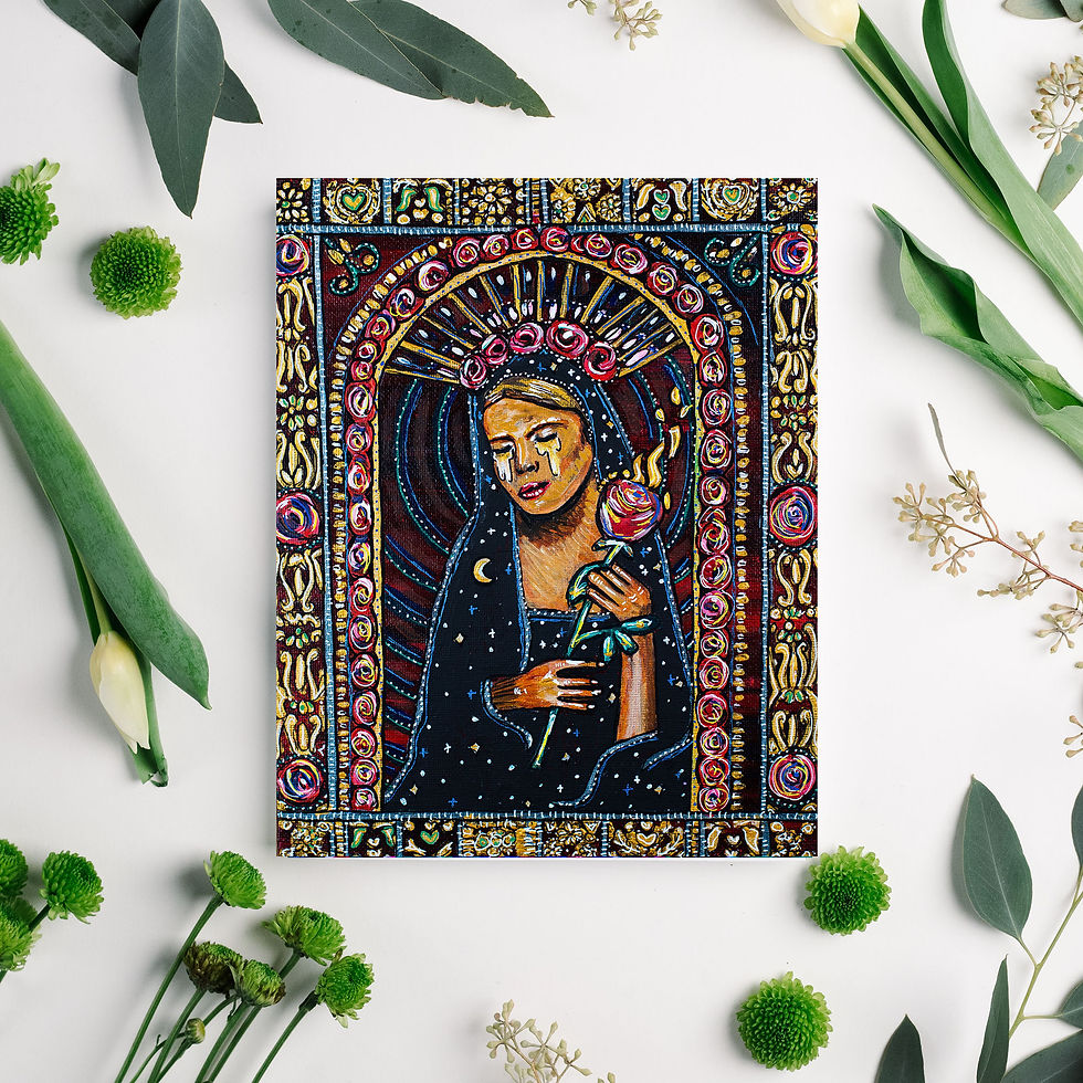 Thumbnail: Healing The Feminine Original Painting