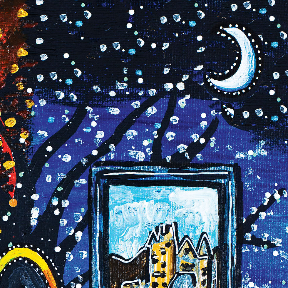 Thumbnail: The World is Your Mirror Original Painting
