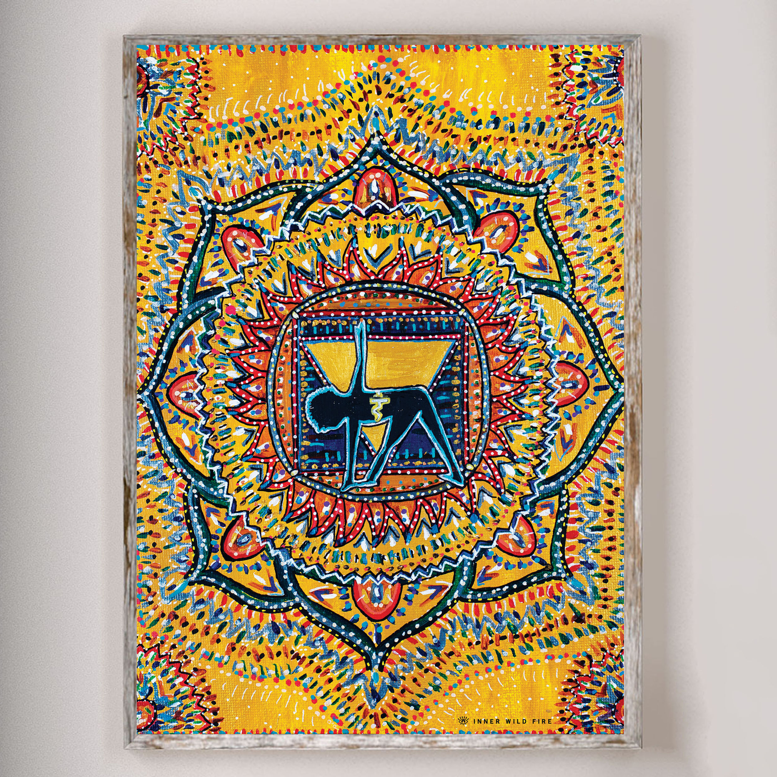 Solar Plexus Chakra Art Print