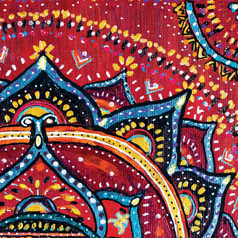 Thumbnail: Root Chakra Original Painting