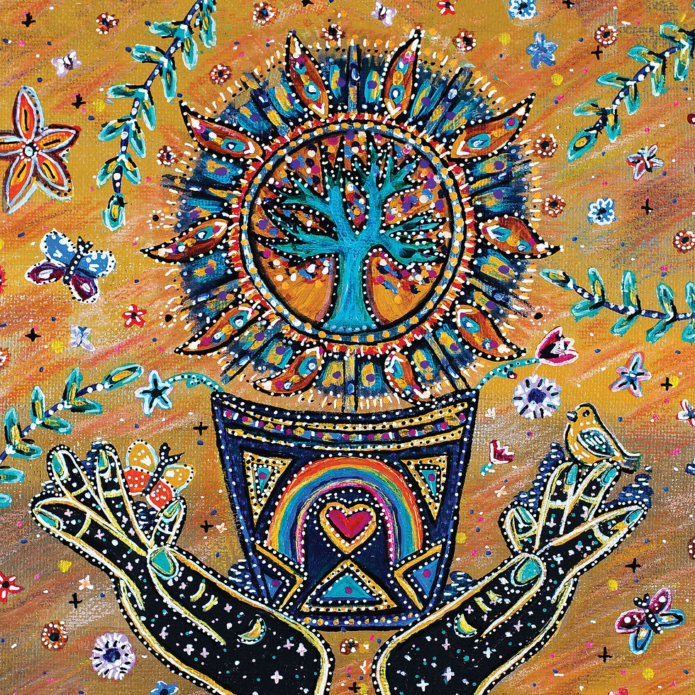 Thumbnail: Express Gratitude Original Painting