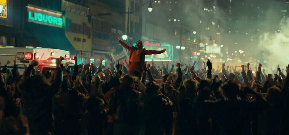 Screencap of the Joker