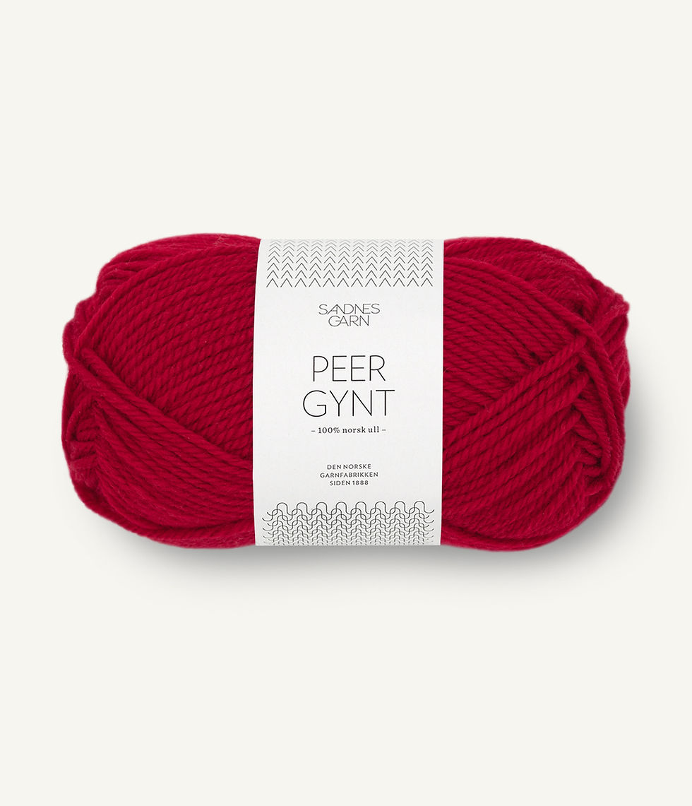 Miniaturbild: Sandnes Garn Peer Gynt – Klassische norwegische Schurwolle in Bordeux