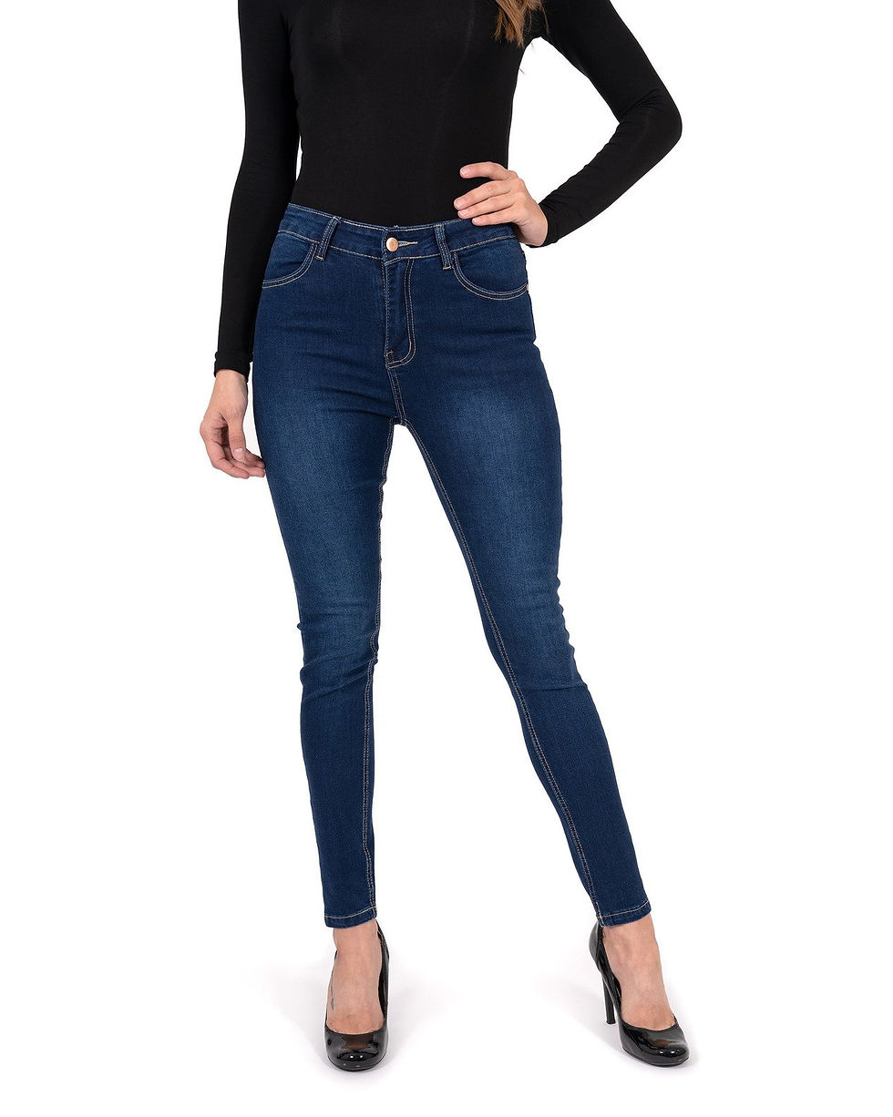 Thumbnail: Alexis High Waist Skinny Jeans
