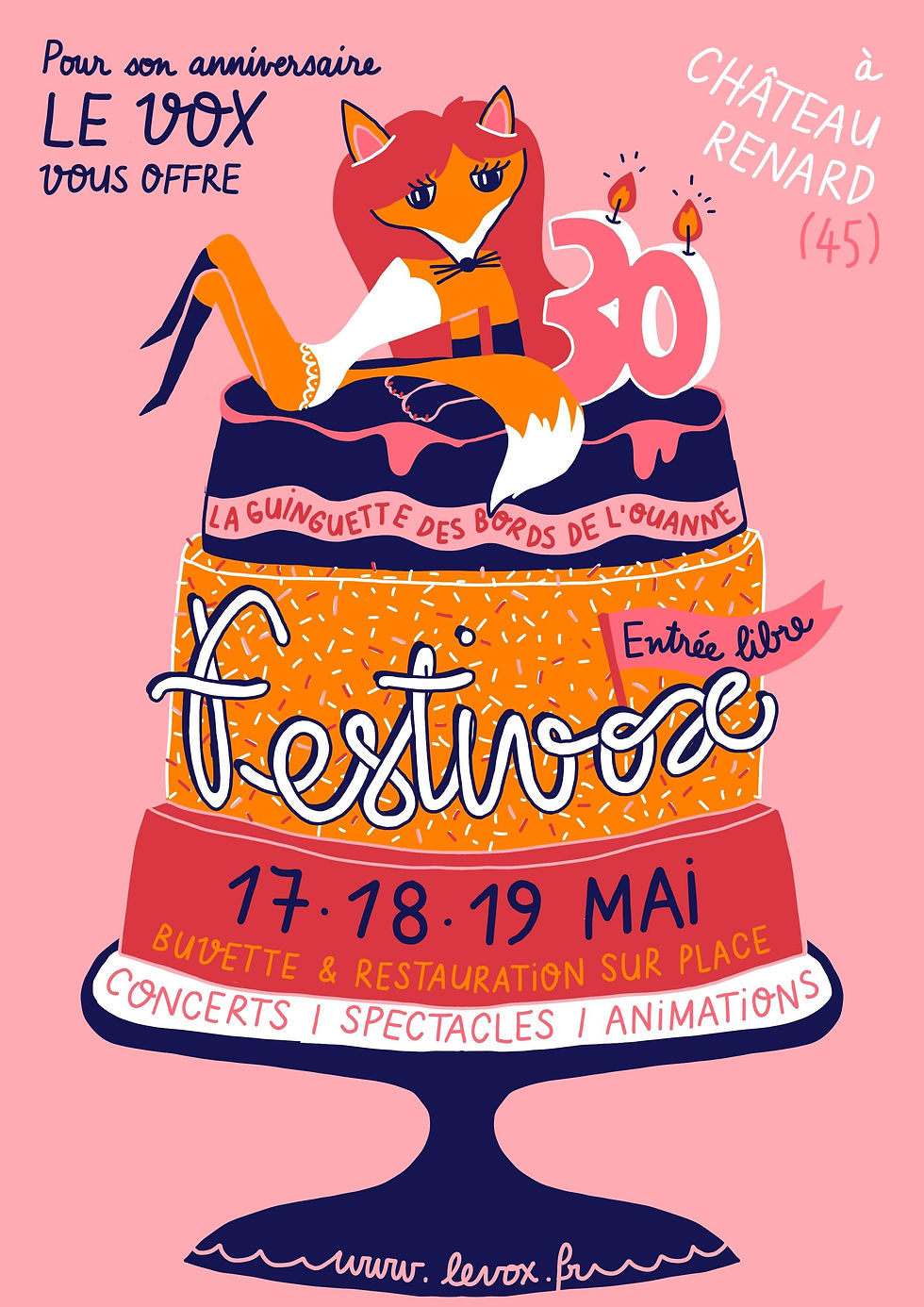 Affiche festival Festivox