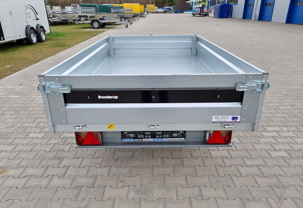 Thumbnail: Brenderup BT4260SB – Hydraulic Tipper, Removable Panels,
