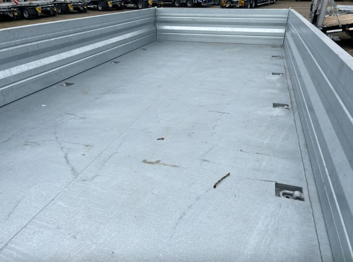 Miniature : Remorque Benne Poids Lourd Humbaur HTK 7.5T – Tri-Benne 3 Côtés – PTAC 7500 kg