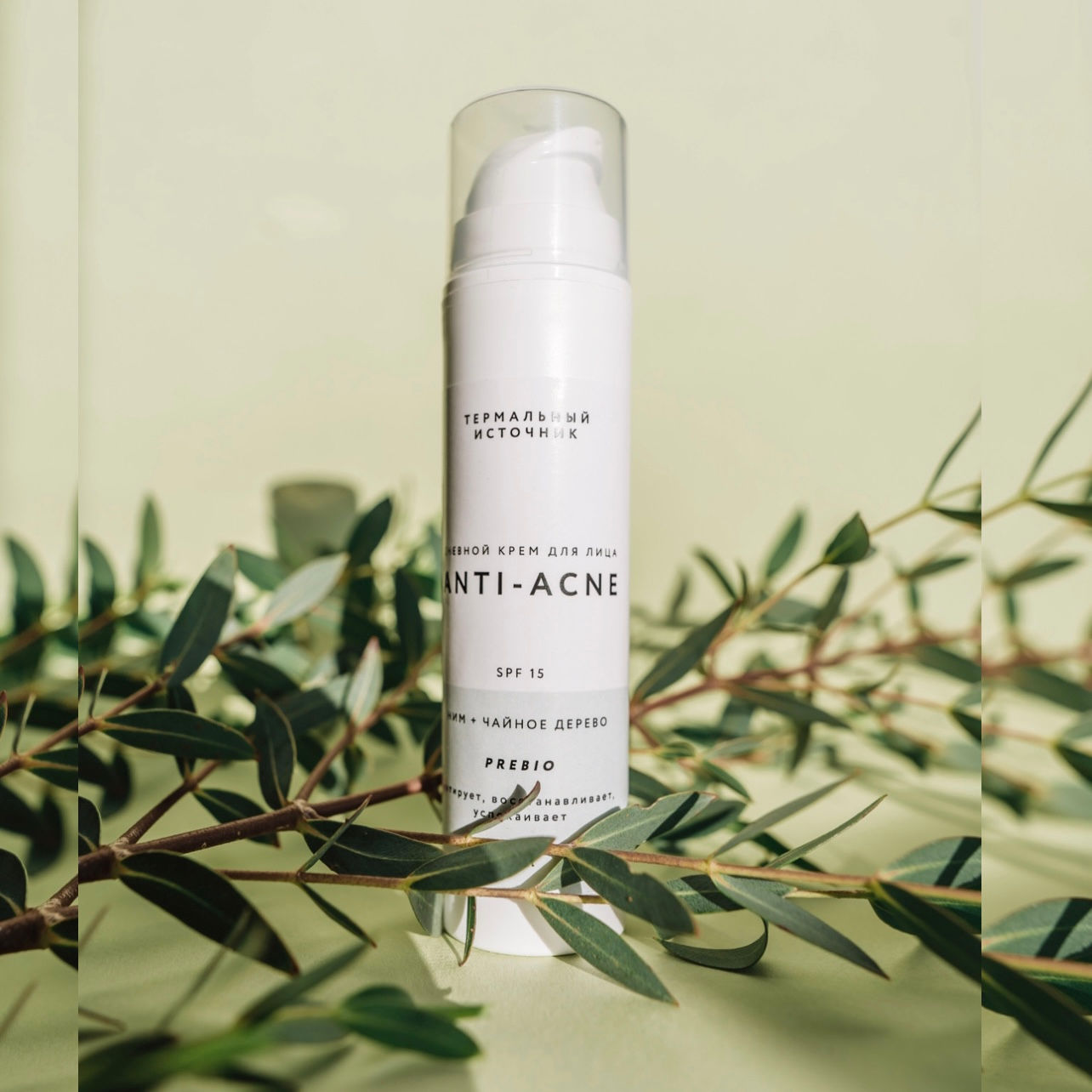 Termaly Day Face cream anti-acne NEEM + TEA TREE, SPF-15