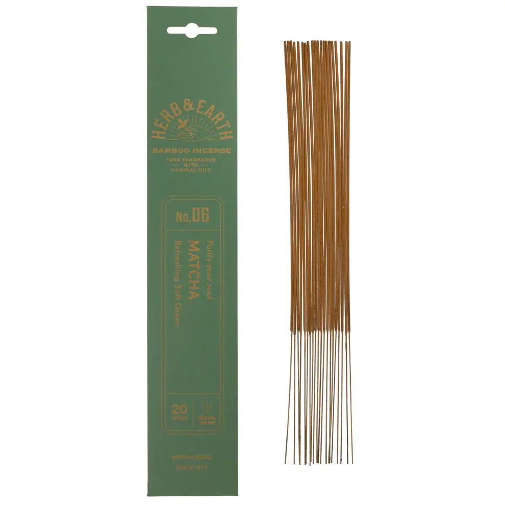 Nippon Kodo Herb & Earth Incense - Matcha