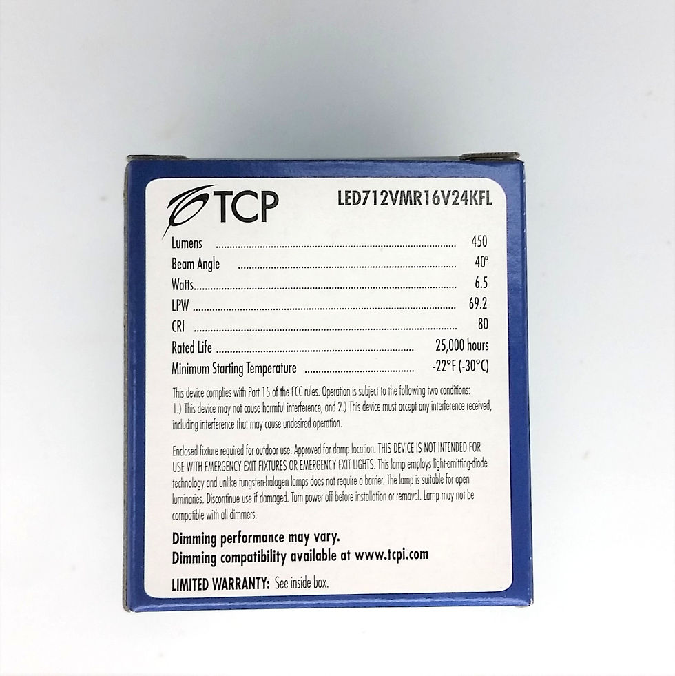 Thumbnail: TCP LED712VMR16V24KFL 7W 12V LED