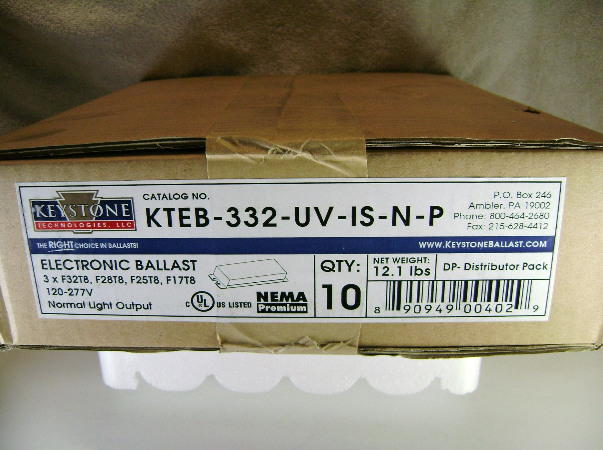KTEB-332-UV-IS-N-P Case View