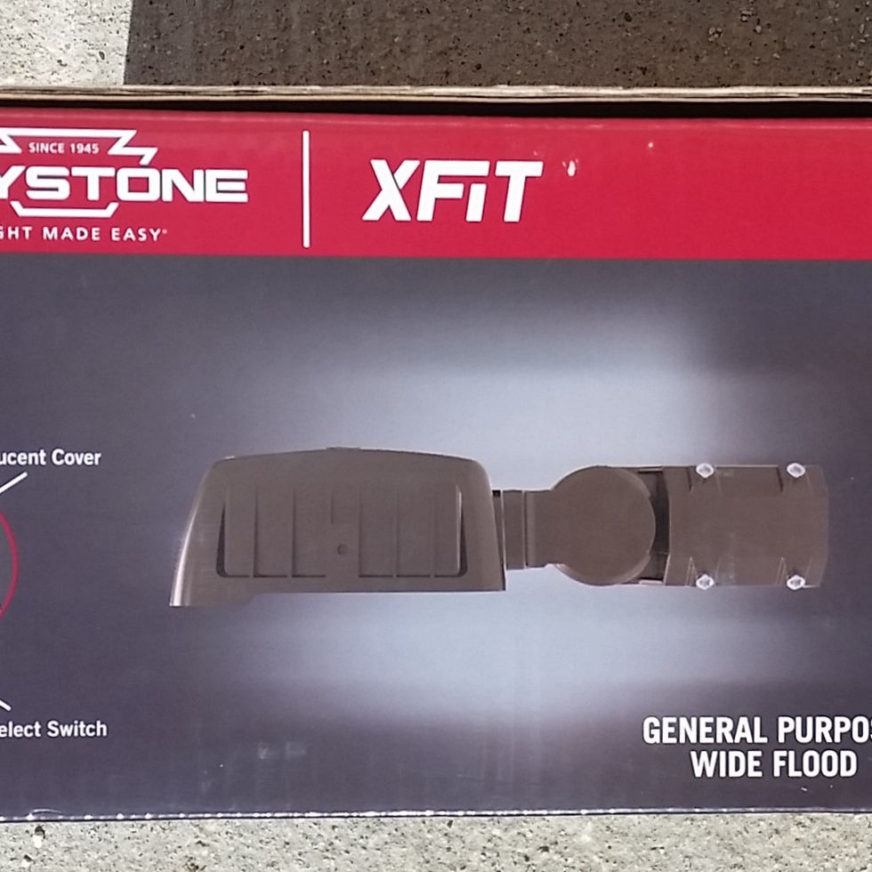 KT-FLED100PS-R4A-UNV-8CSB-VDIM Keystone 100W Color Select LED Flood Light