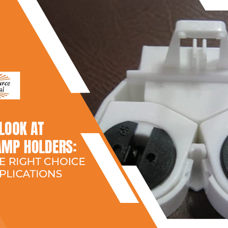 A Closer Look at Fluorescent Lamp Holders: Why They Are the Right Choice for Many Applications 