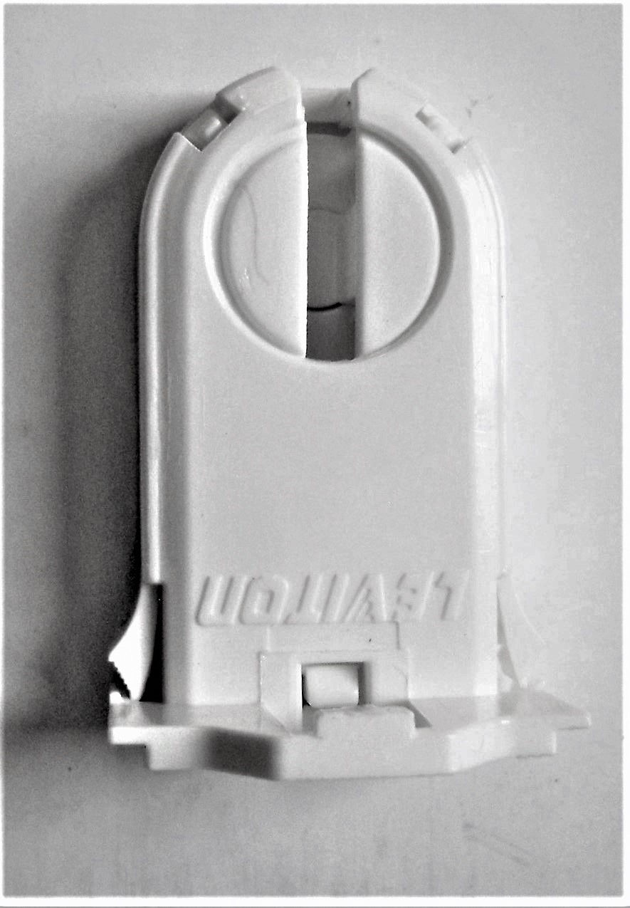 Thumbnail: Leviton 13660-SNP Tall Non Shunted Bi-Pin Fluorescent Lamp Holder