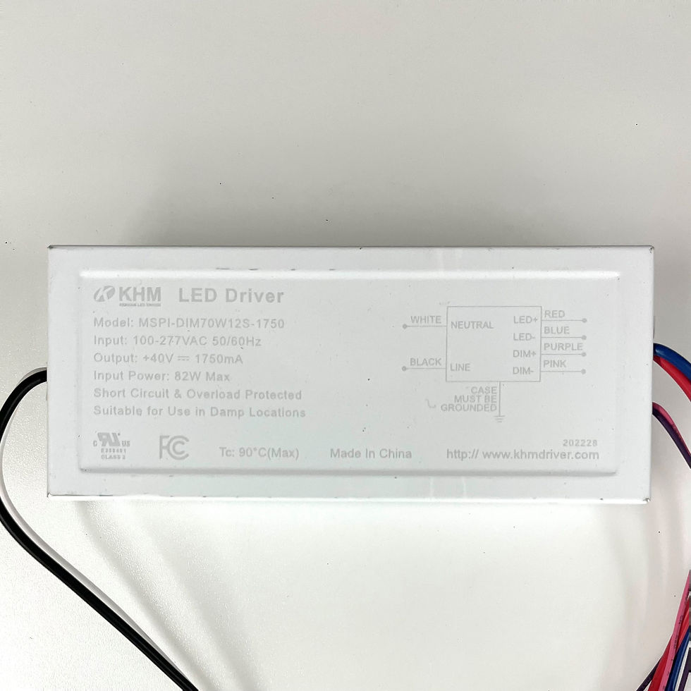 MSPI-DIM70W12S-1750 Ballast View