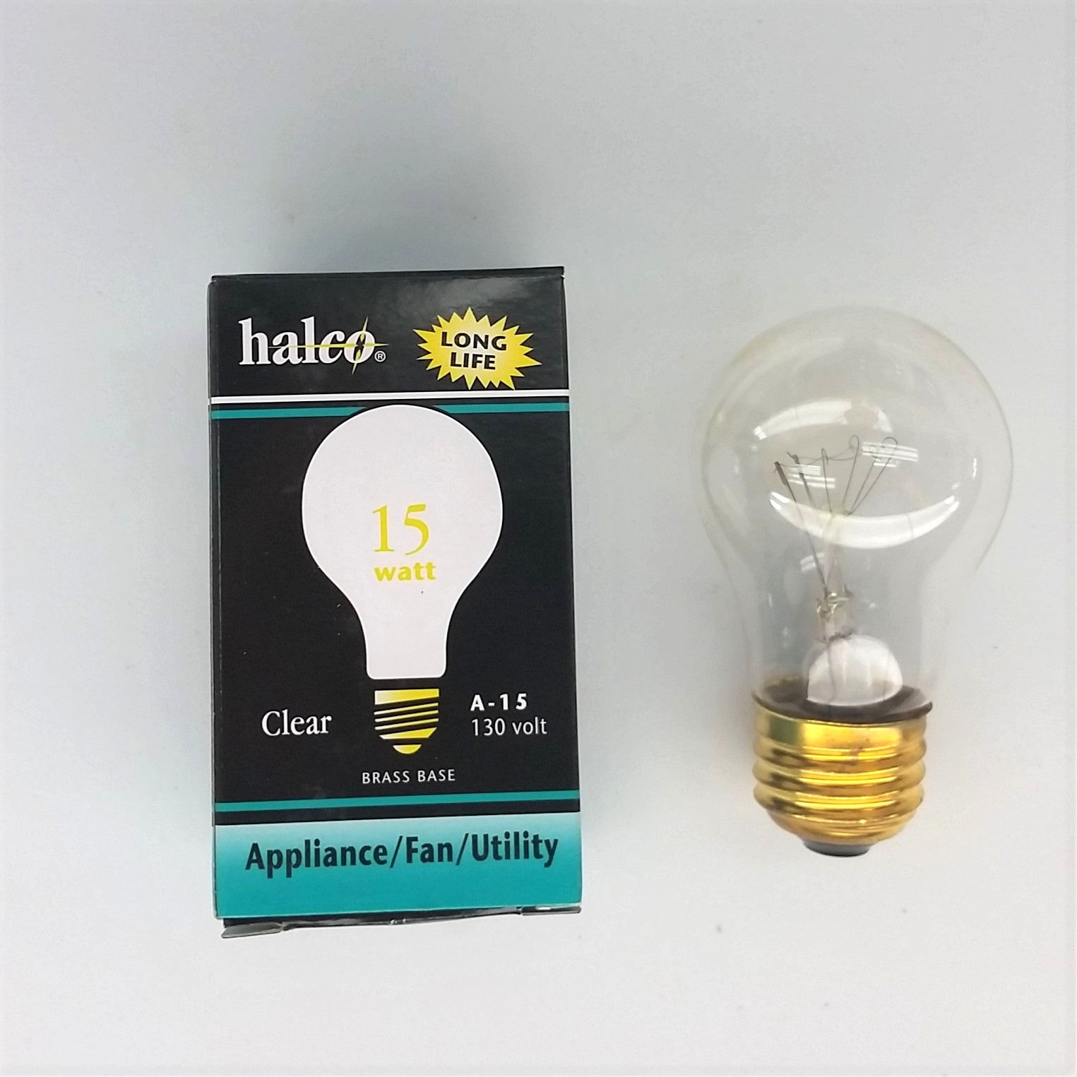 15A15/CL15W Clear Appliance Bulb