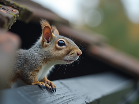 The reason why you have Grey Squirrels entering your loft and roof voids: Damage, Legalities, and Professional Pest Solutions