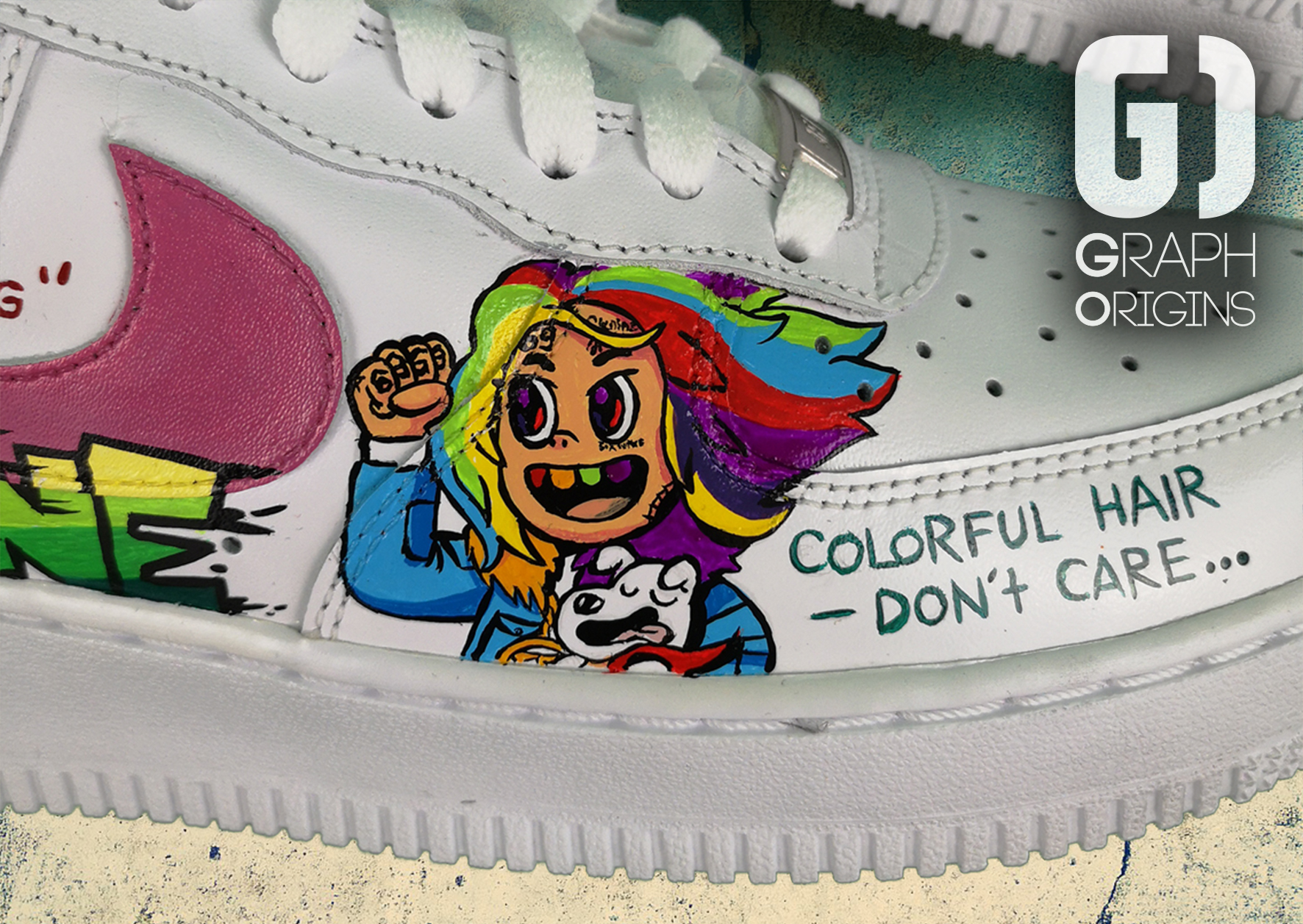 nike air force one 6ix9ine