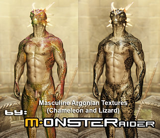 Masculine Argonian Textures