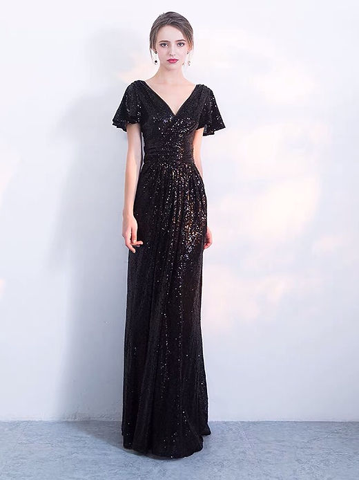 green emerald velvet dress Aralia Formal Dress main image 1