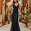 Thumbnail: Until Forever Sleeveless Floral Sequin Mermaid Dress