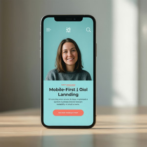 Landing Page Móvil First - Evelyn Ferreyra