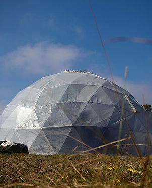 Geodesic climate-controlled Vanilla Dome designed for high-yield, sustainable vanilla cultivation.