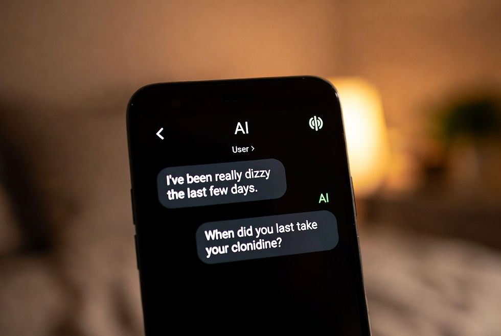 I Told My AI I Was Dizzy. It Asked About My Medication.