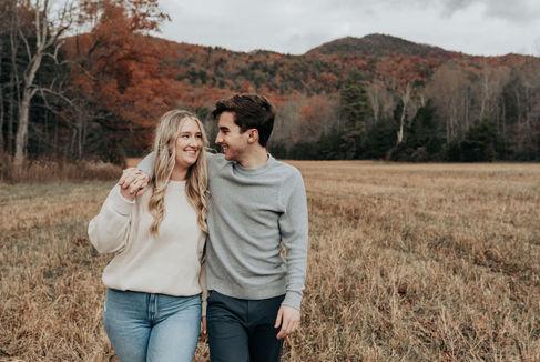 Cades Cove Engagement Photos In Tennessee