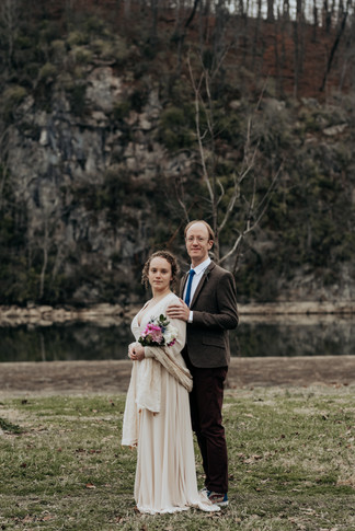 Winter Solstice Elopement in Knoxville, Tennessee