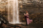 East Tennessee Adventure Waterfall Engagement Session